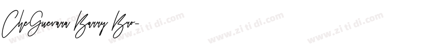 CheGuevara Barry Bro字体转换